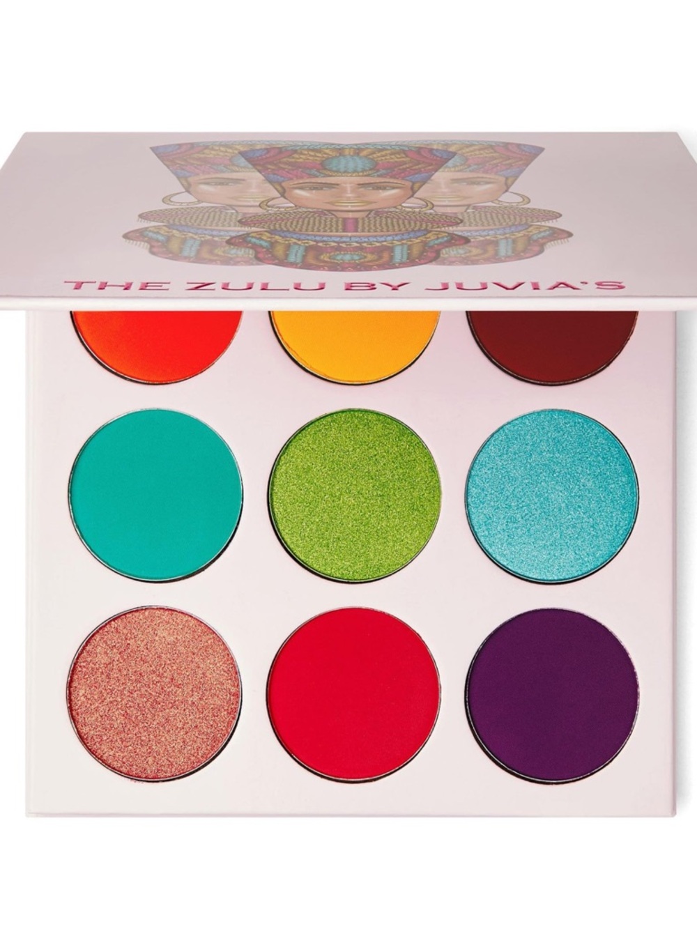 Juvia's Place The Zulu Palette - Multicolor Holographic Illustration - Picture 2 of 2
